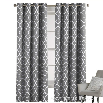 Geometric Moroccan Printed Blackout Curtains